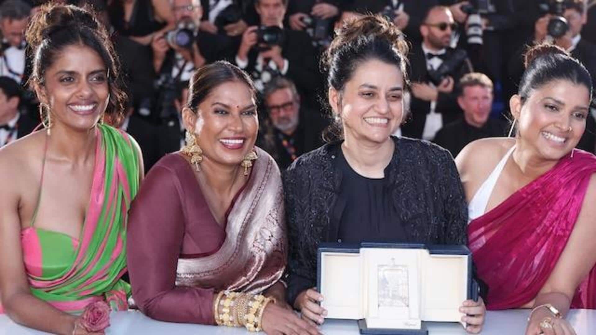 Cannes: Payal Kapadia scripts history with Grand Prix win 