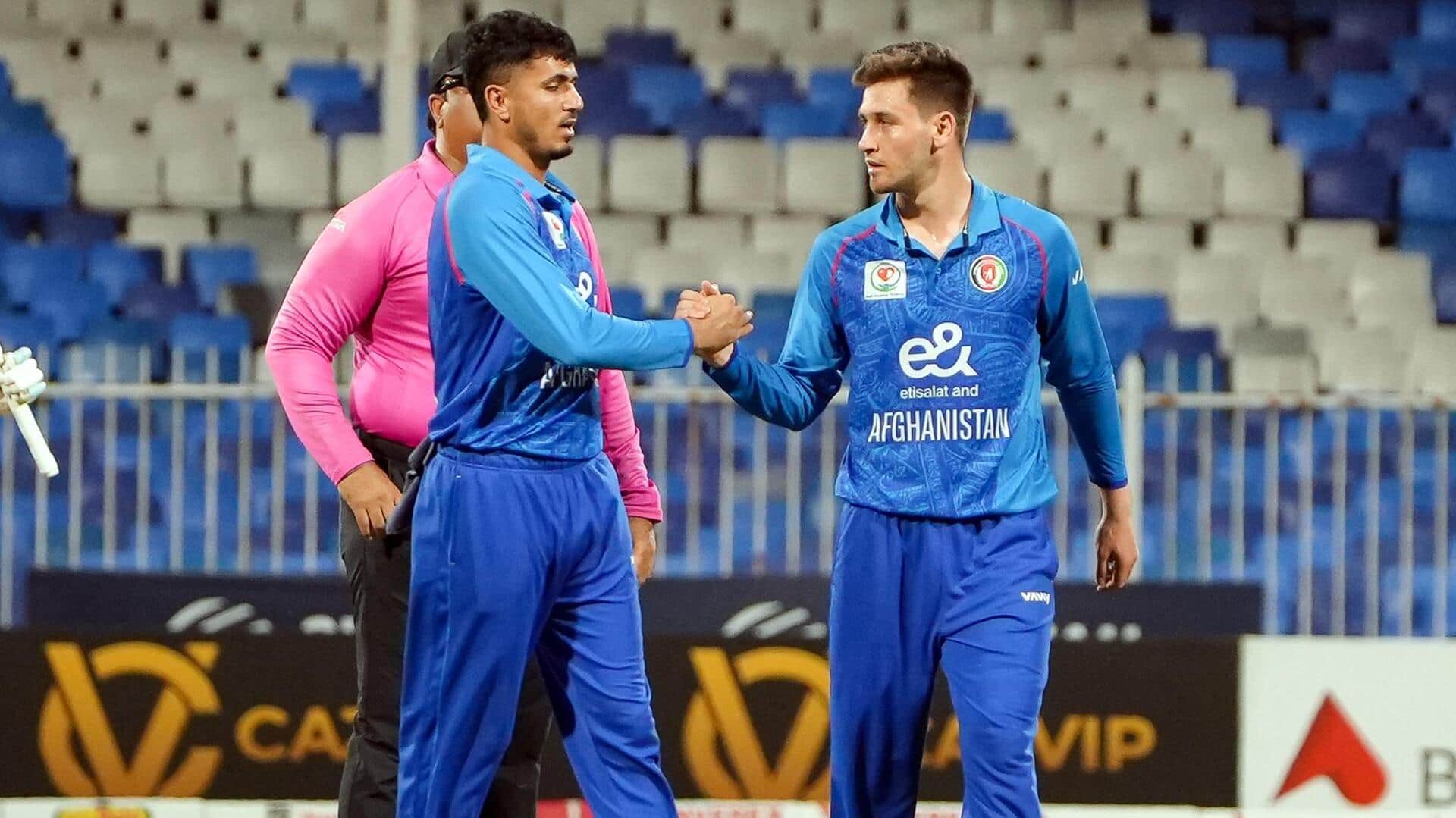 2025 T20I tri-series, Afghanistan down UAE by 4 runs: Stats