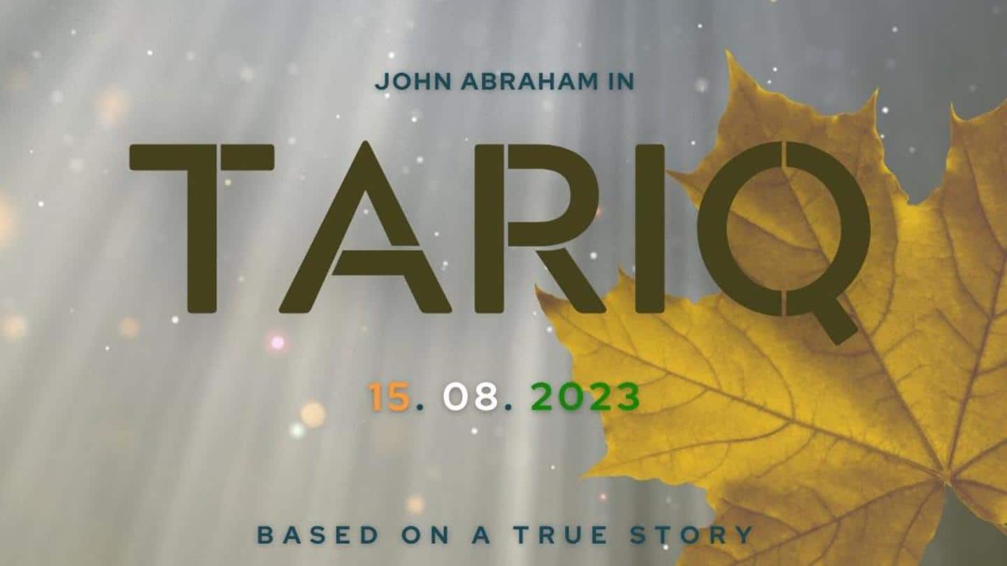 'Tariq': John Abraham announces next, shares release date