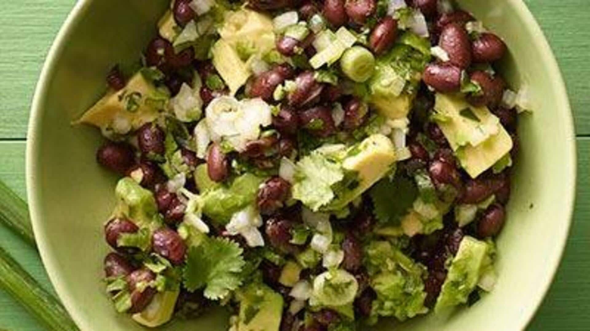 Try Cuban black bean avocado salsa recipe