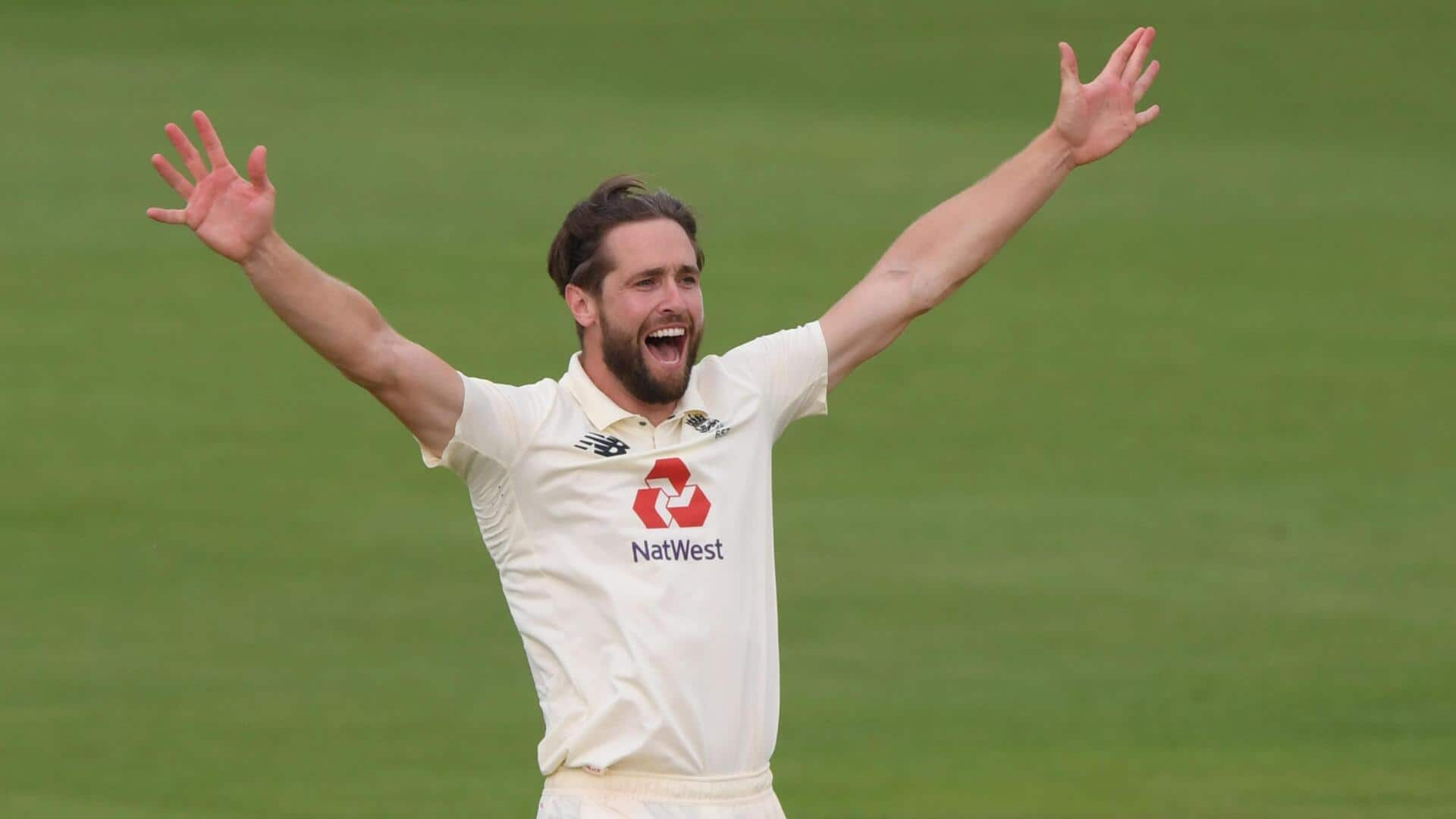 Watch: England pacer Chris Woakes forced to bowl spin