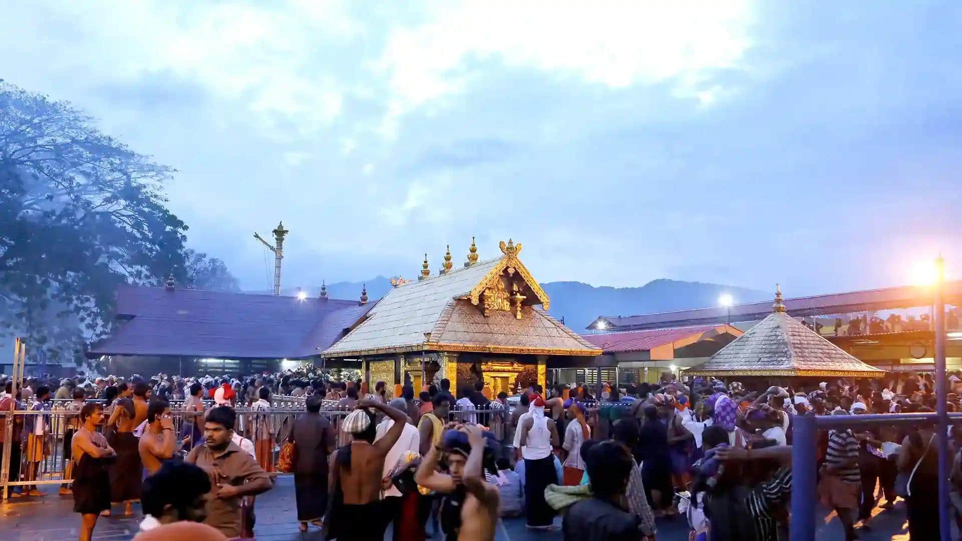 Sabarimala temple to reopen for monthly poojas on October 17 Sabarimala temple to reopen for monthly poojas on October 17