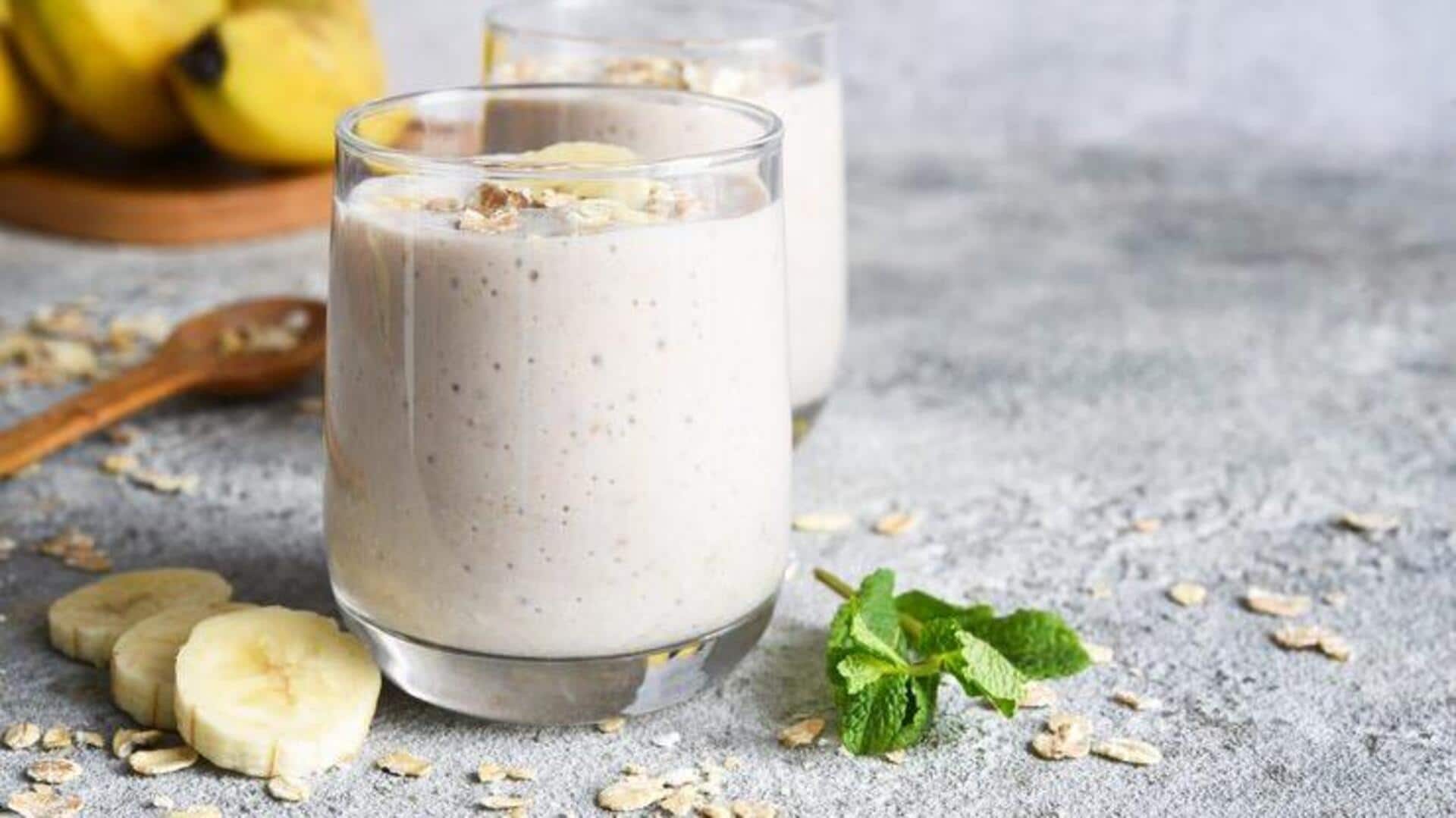 Whip up this oatmeal smoothie in no time