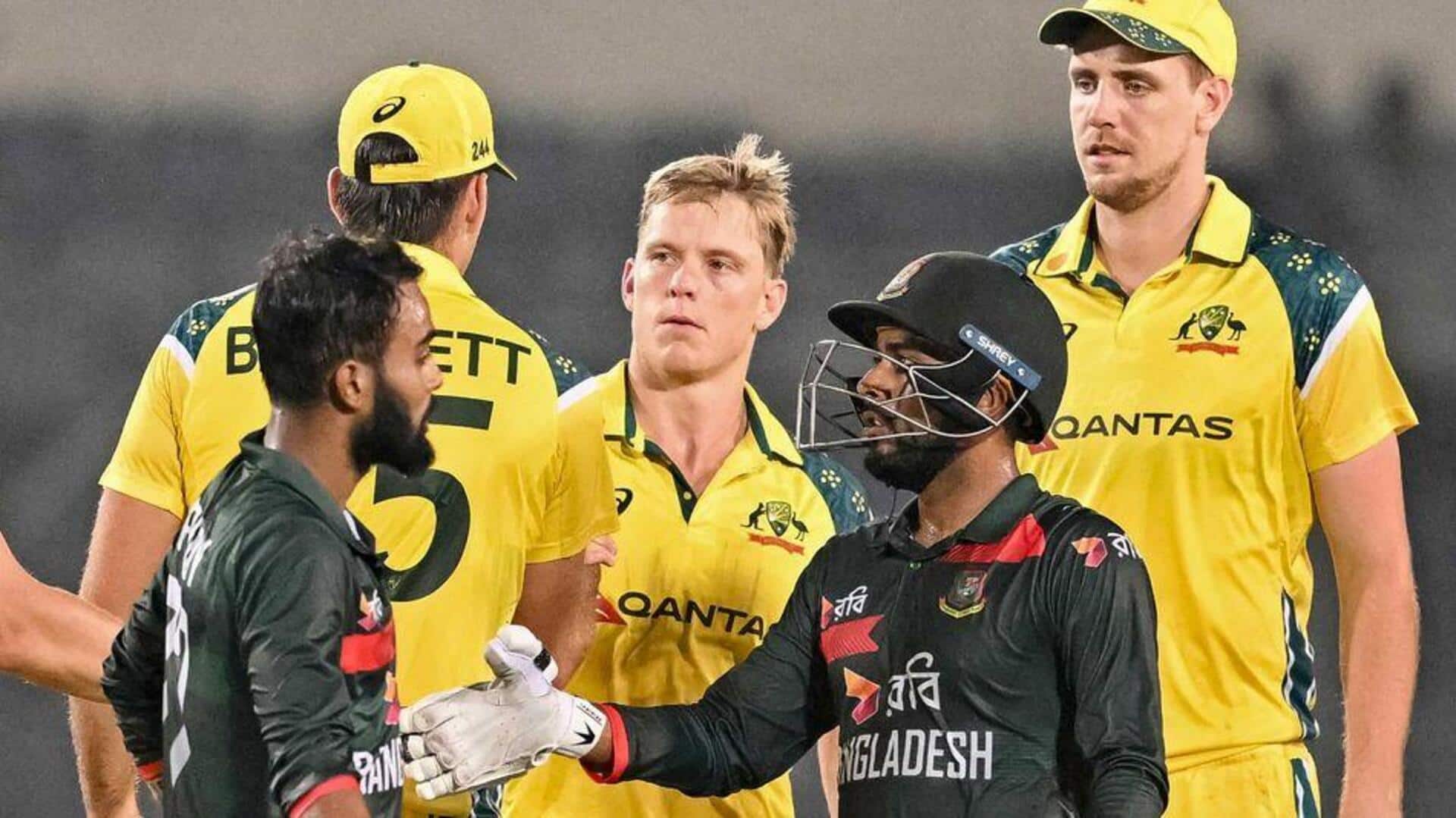 3rd ODI: Confident Bangladesh eye historic whitewash against Australia