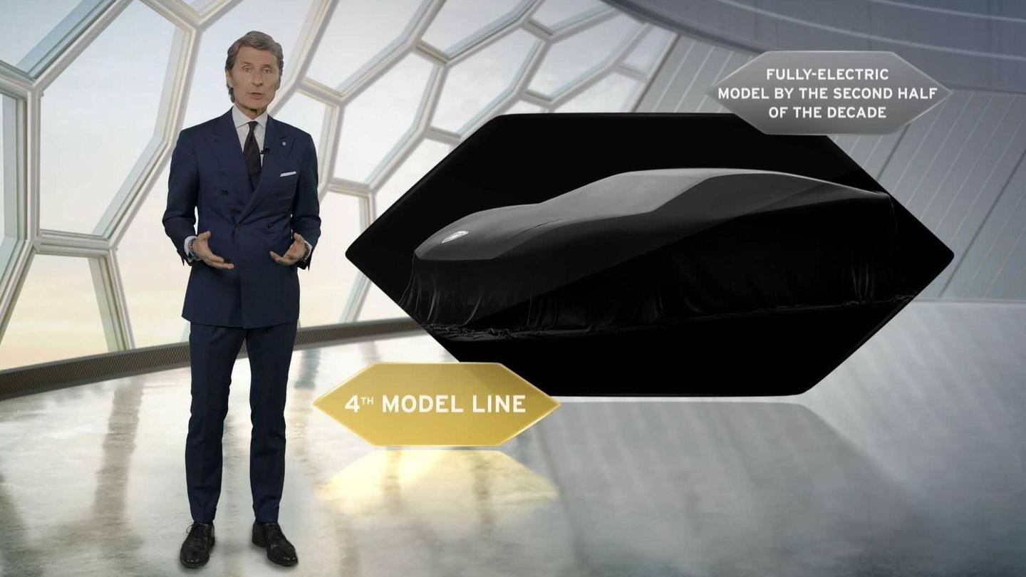 The battery-powered electric vehicle be the fourth model line The battery-powered electric vehicle be the fourth model line