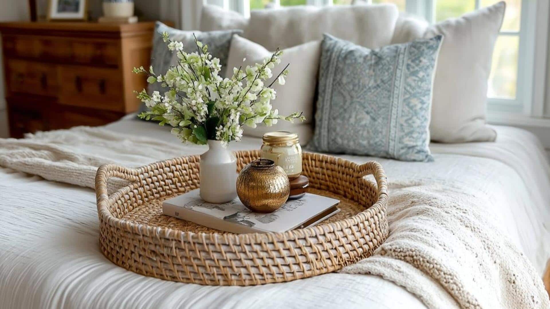 How to style your room with bamboo trays