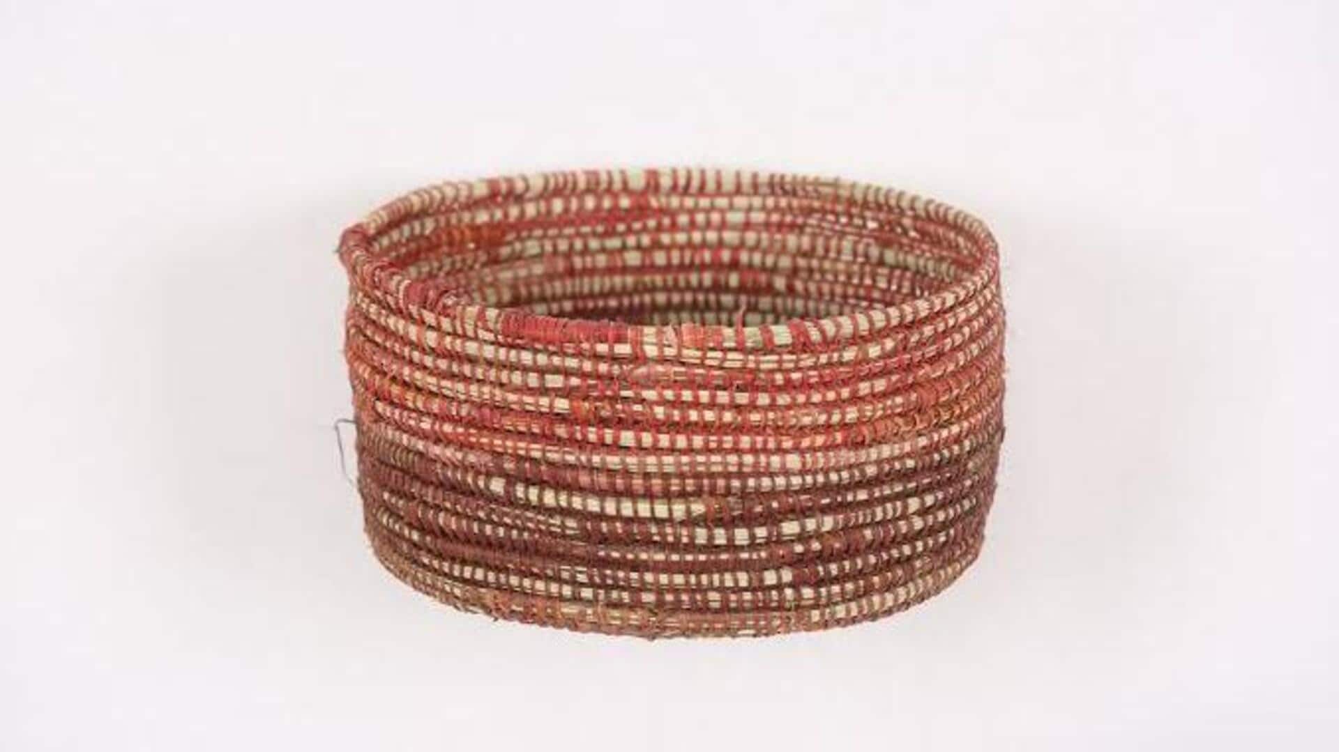 How to make coiled baskets at home