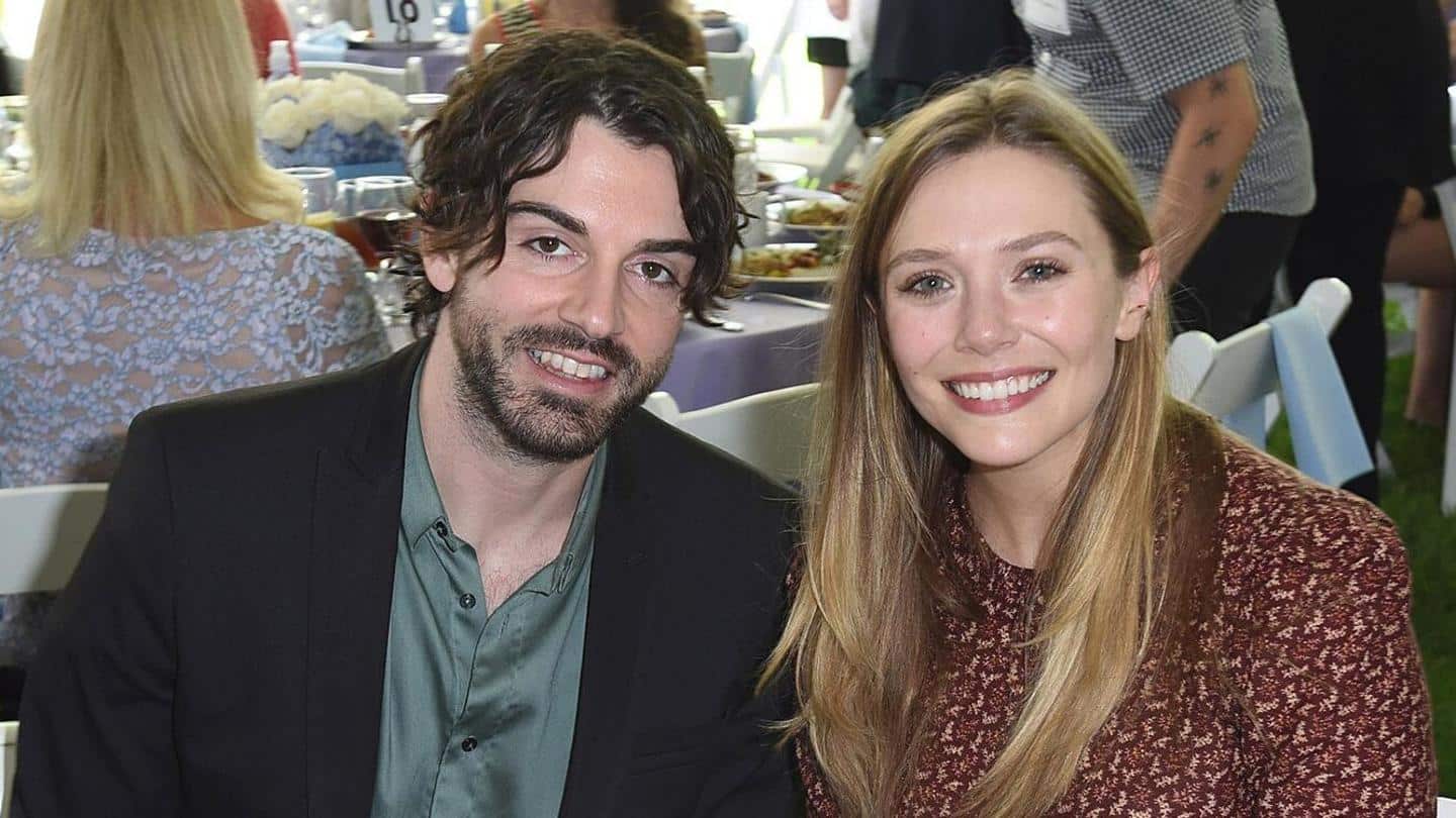 Olsen calls her husband a 'f--king cutie' during the interview Olsen calls her husband a 'f--king cutie' during the interview