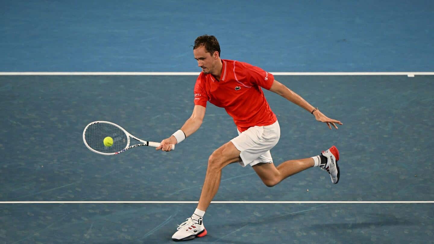 Australian Open 2023: Daniil Medvedev advances to second round