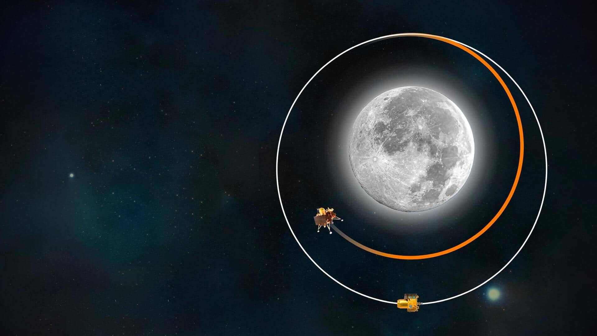 ISRO successfully performs deboost operation on Chandrayaan-3's lander module