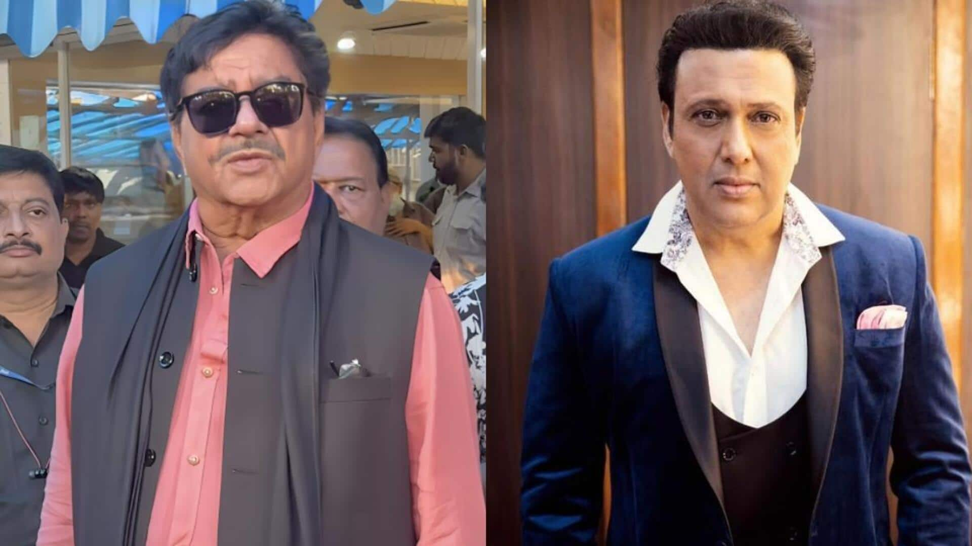 'No ifs and buts'—Shatrughan Sinha dismisses speculations around Govinda's accident