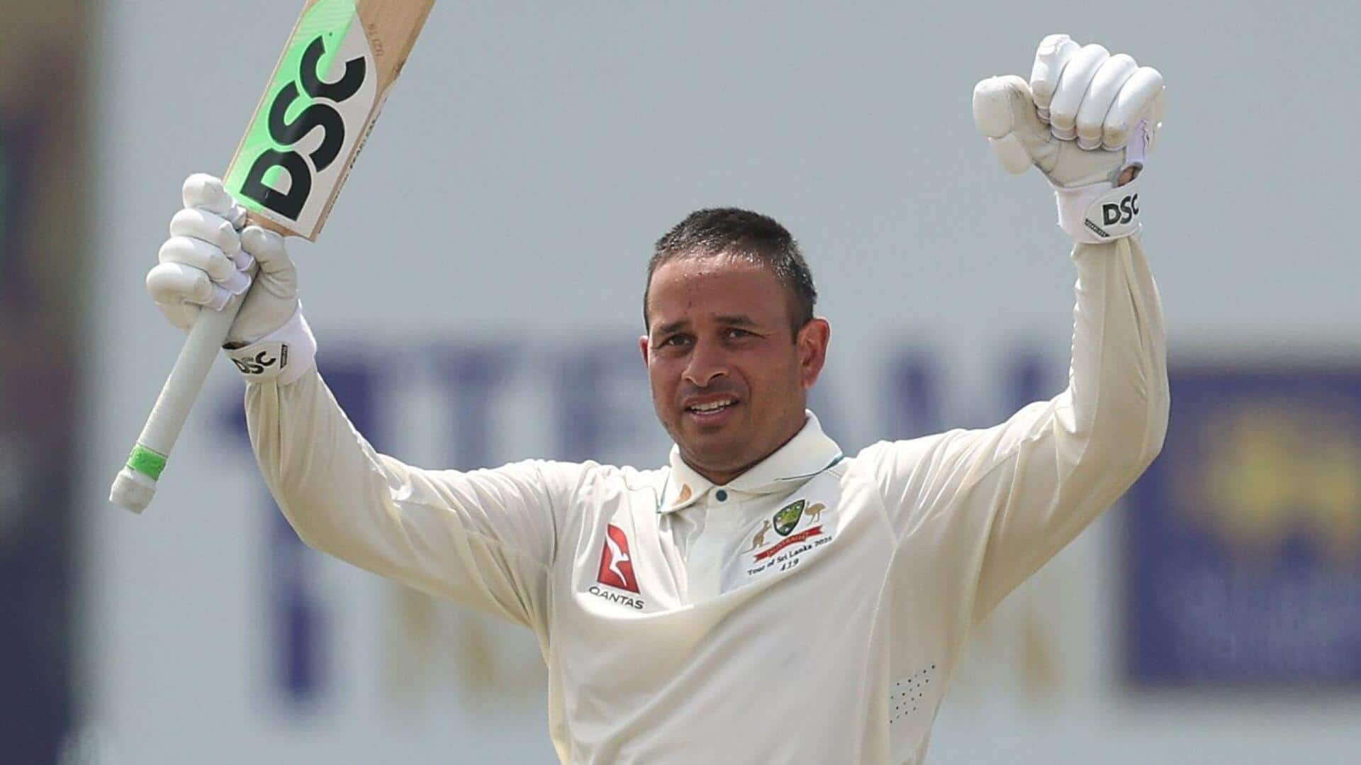 Usman Khawaja hammers his maiden double-century in Tests: Key stats