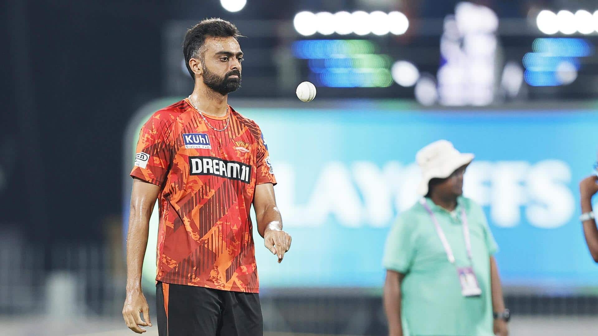 Jaydev Unadkat claims three-fer for SRH against Gujarat: Key stats Jaydev Unadkat claims three-fer for SRH against Gujarat: Key stats