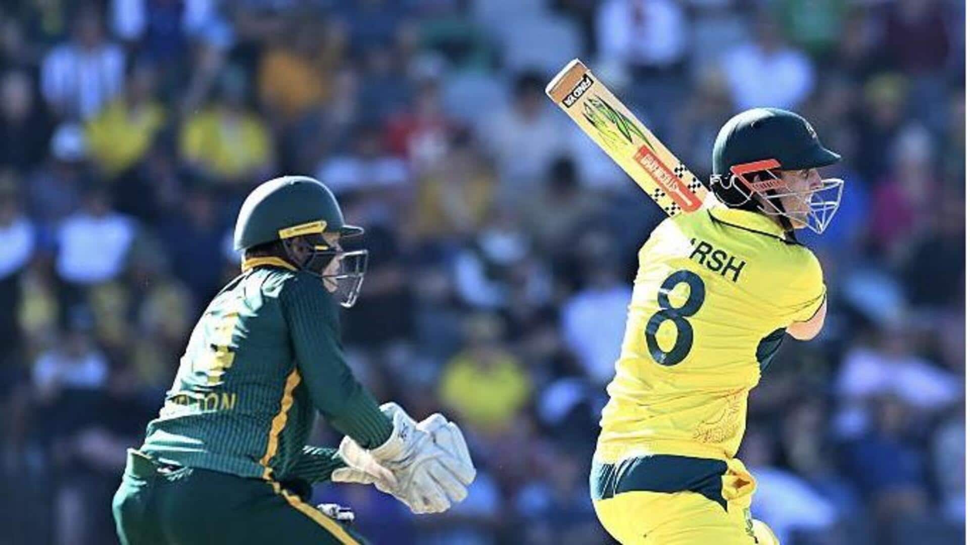 Australia post their second-highest ODI total, break records: Key stats Australia post their second-highest ODI total, break records: Key stats