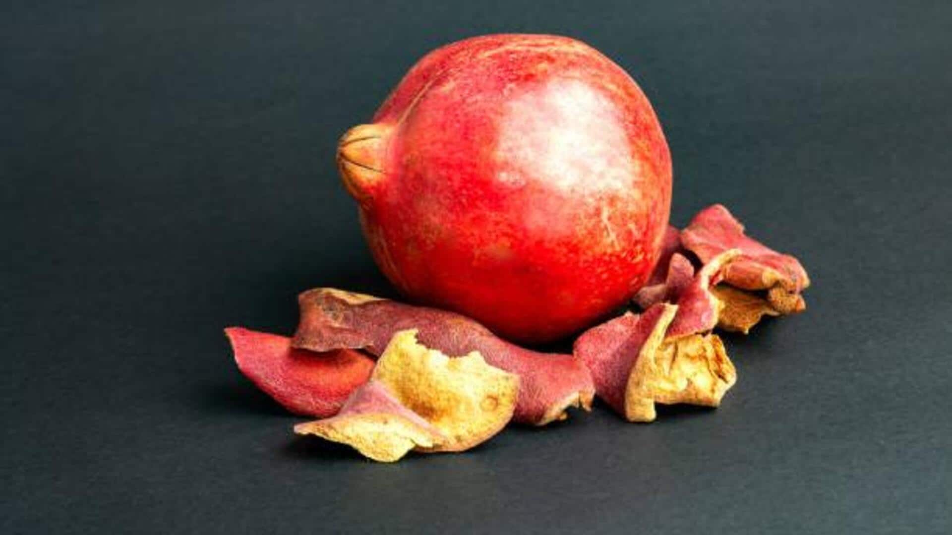 Don't toss it: 5 uses for pomegranate peel