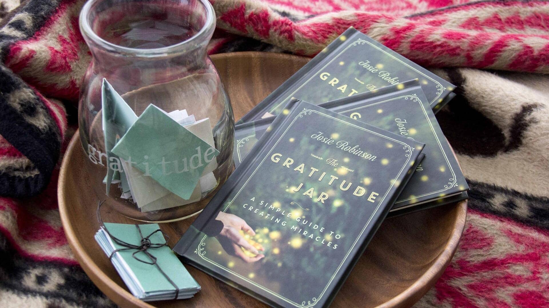 Creating a gratitude jar is a powerful self-care practice 