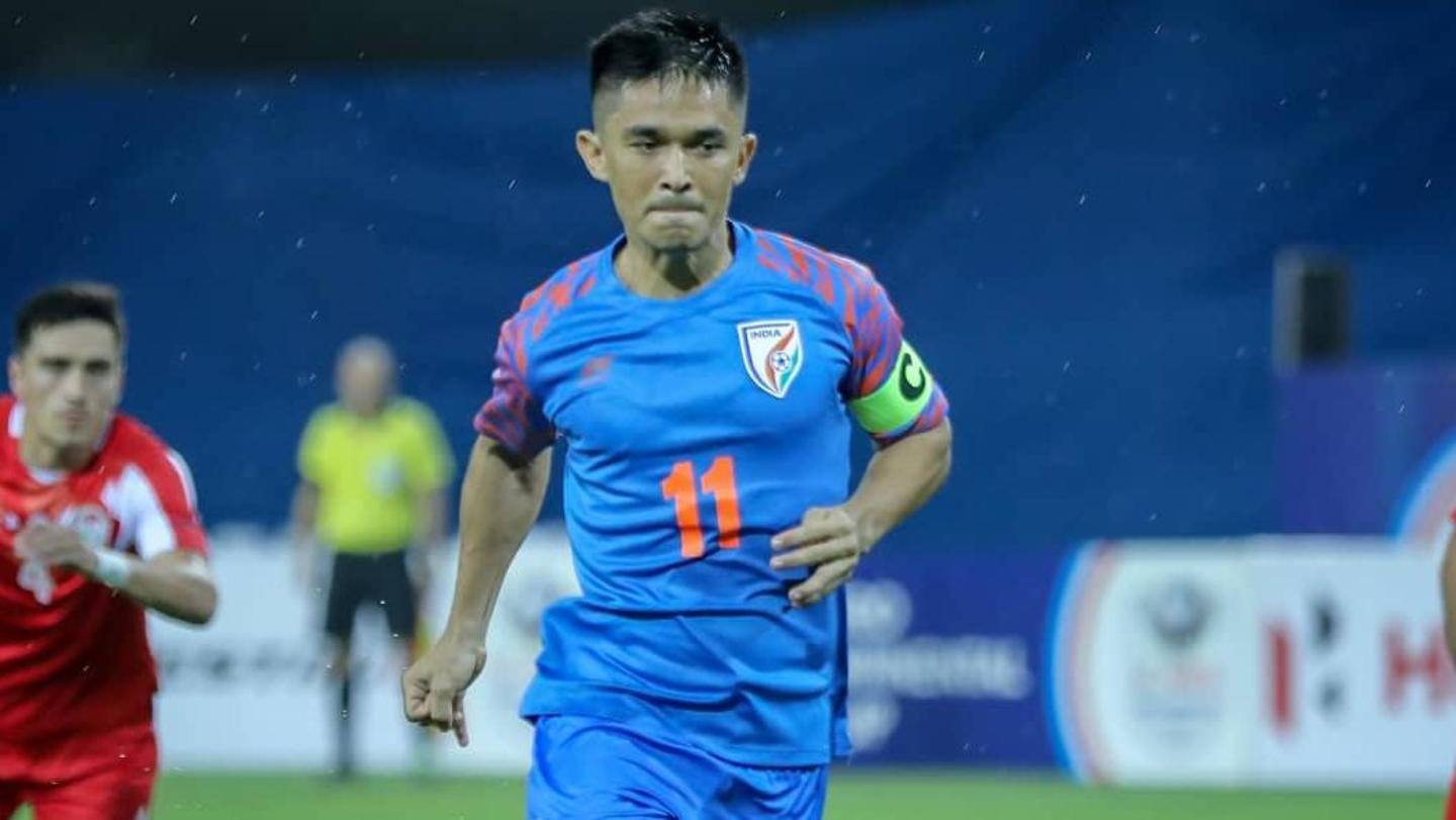 Chhetri helped India get a berth in Asian Cup Qualifiers Chhetri helped India get a berth in Asian Cup Qualifiers