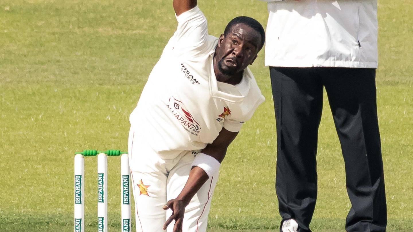 Donald Tiripano bags two crucial wickets as Bangladesh near 300 Donald Tiripano bags two crucial wickets as Bangladesh near 300
