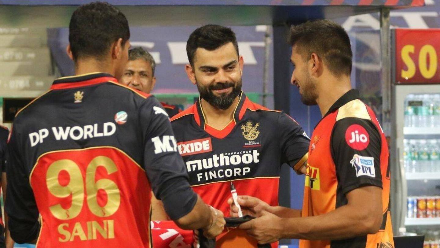 Virat Kohli lavished praise on Umran Virat Kohli lavished praise on Umran