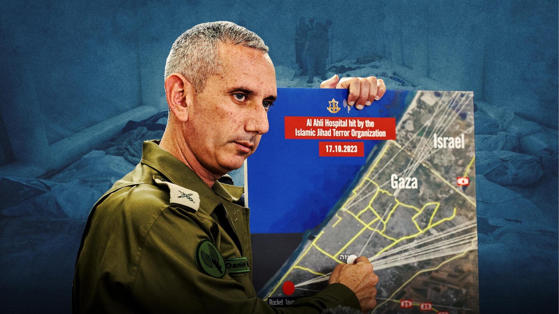 Gaza hospital attack: IDF reveals 'evidence' of Islamic Jihad involvement