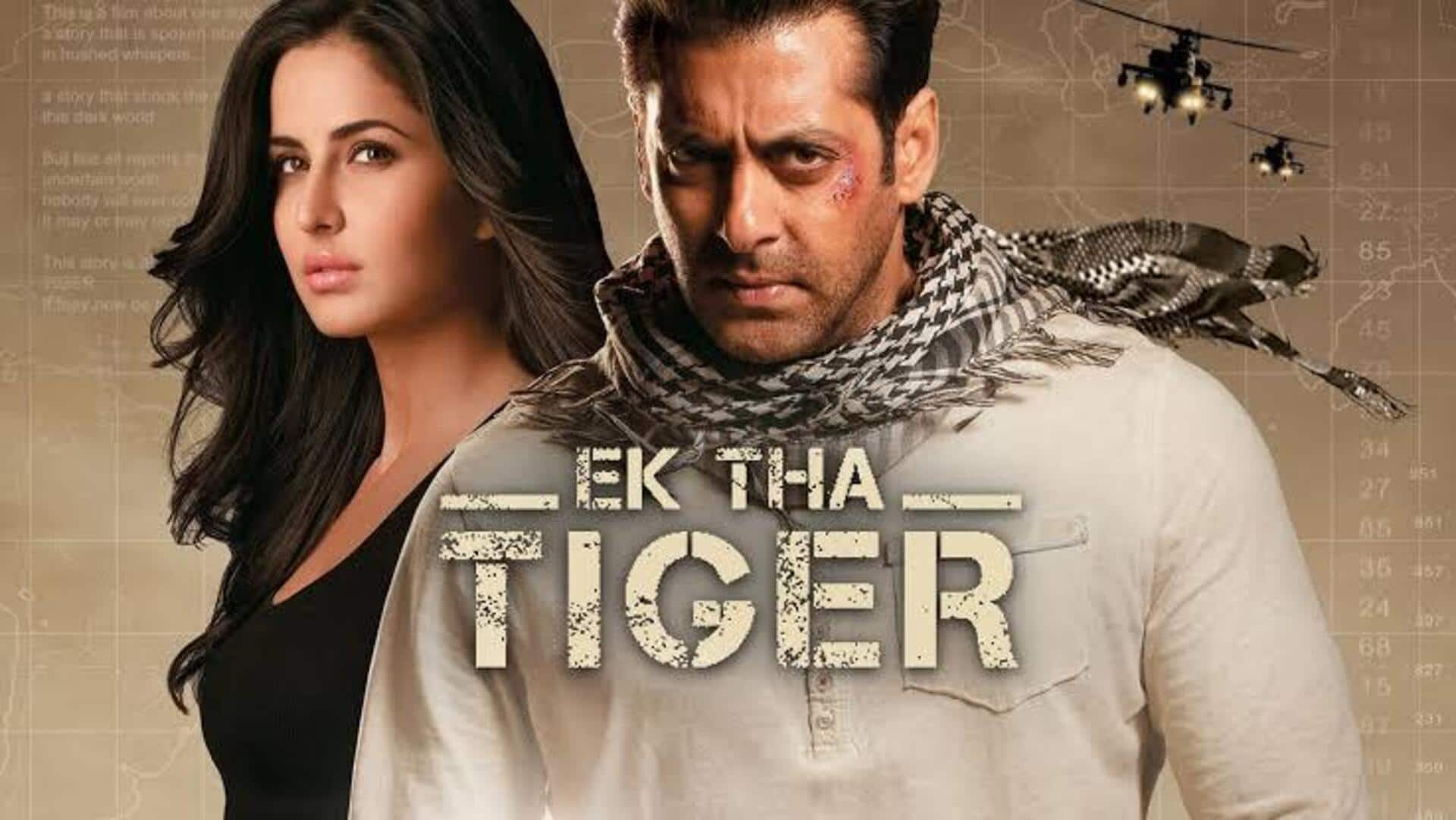 Salman-Katrina's blockbuster hit 'Ek Tha Tiger' returns to theaters Salman-Katrina's blockbuster hit 'Ek Tha Tiger' returns to theaters