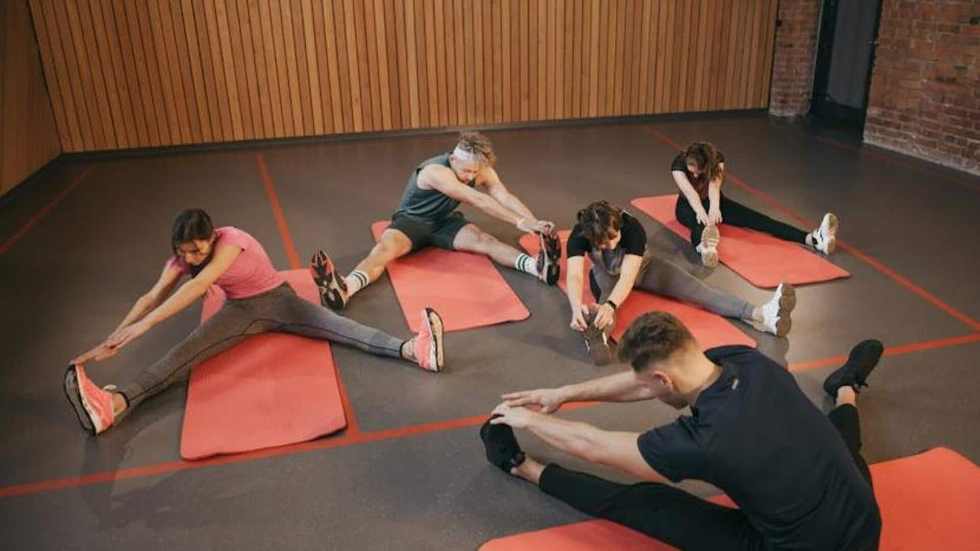 Mastering office yoga in style