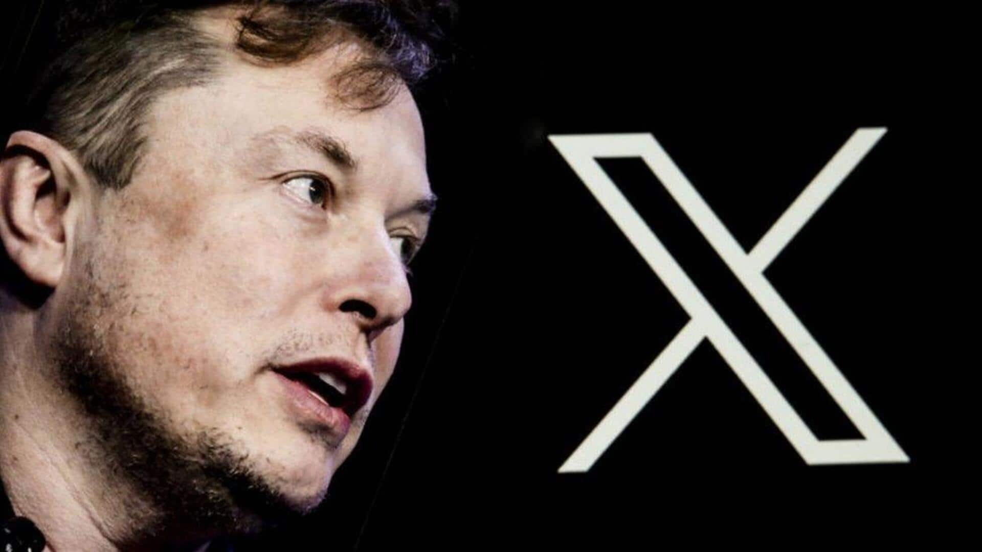 How does Elon Musk spend his time on X?