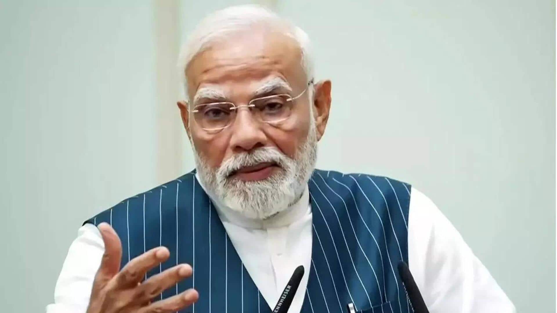 'Totally false': Modi denies potential tax on foreign travel 