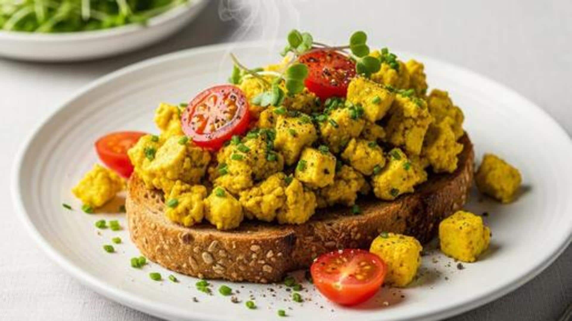 For a protein-packed breakfast, try this tofu scramble 