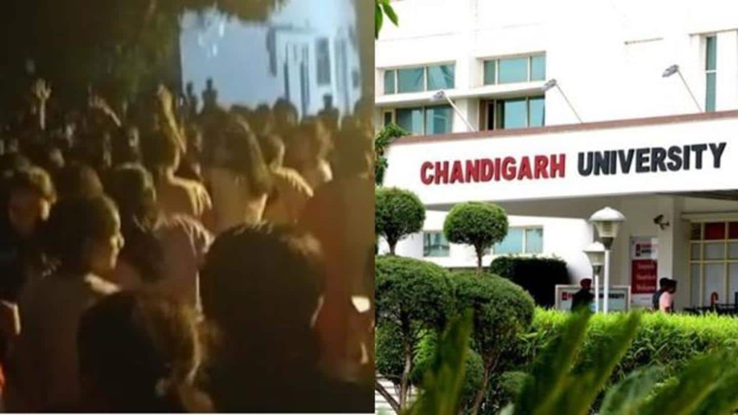 Protests in Chandigarh University after 'objectionable' girls' hostel videos leaked