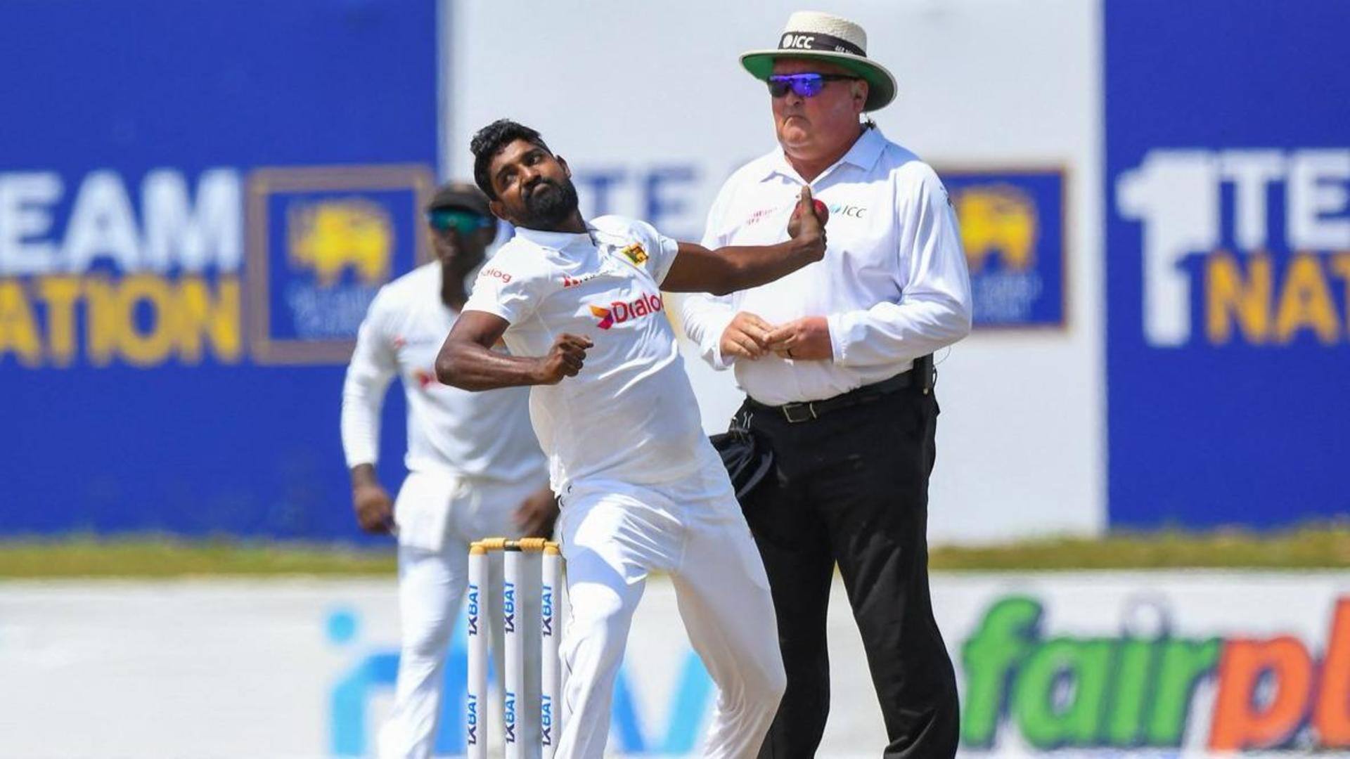 SL vs IRE: Jayasuriya records his fifth Test five-wicket haul
