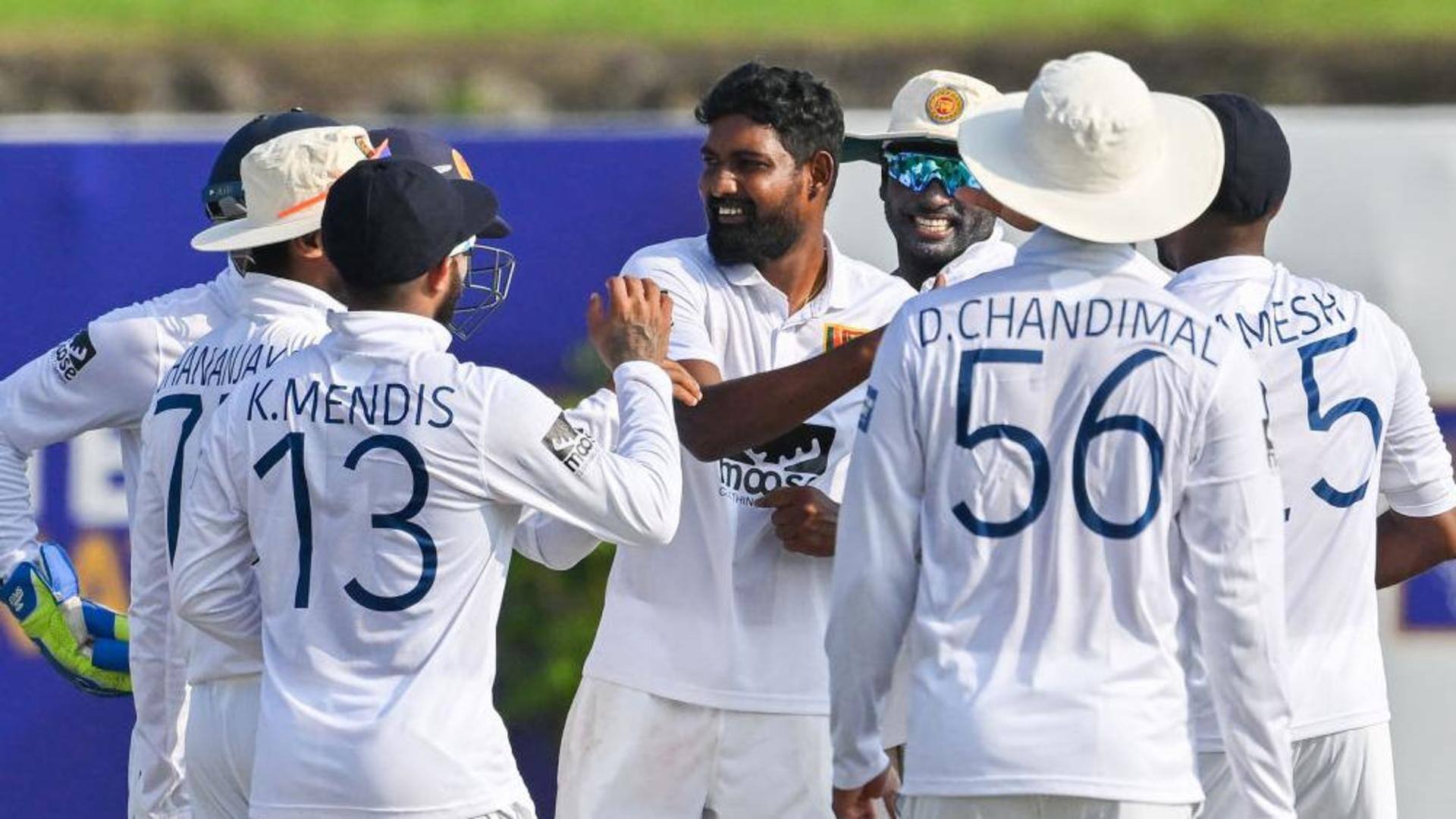 Sri Lanka thrash Ireland in first Test: Key Stats