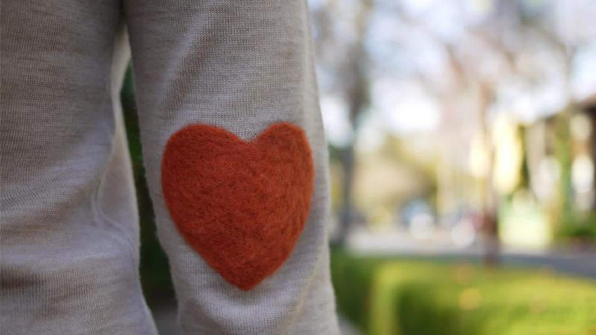 Add a stylish twist to outfits using elbow patches 