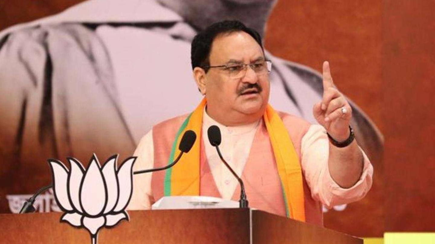We prefer to fight democratically: Nadda on President's Rule We prefer to fight democratically: Nadda on President's Rule