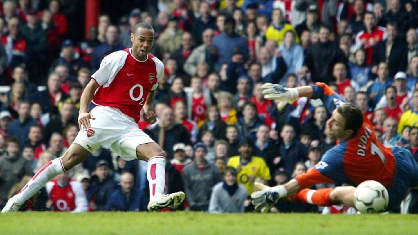 Henry hat-trick floors Liverpool at Highbury Henry hat-trick floors Liverpool at Highbury