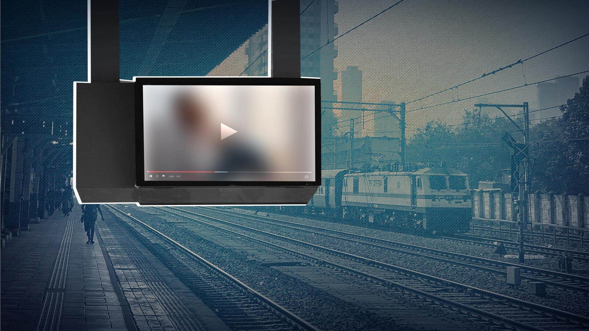 Bihar: Porn clip plays at Patna railway station TV screens