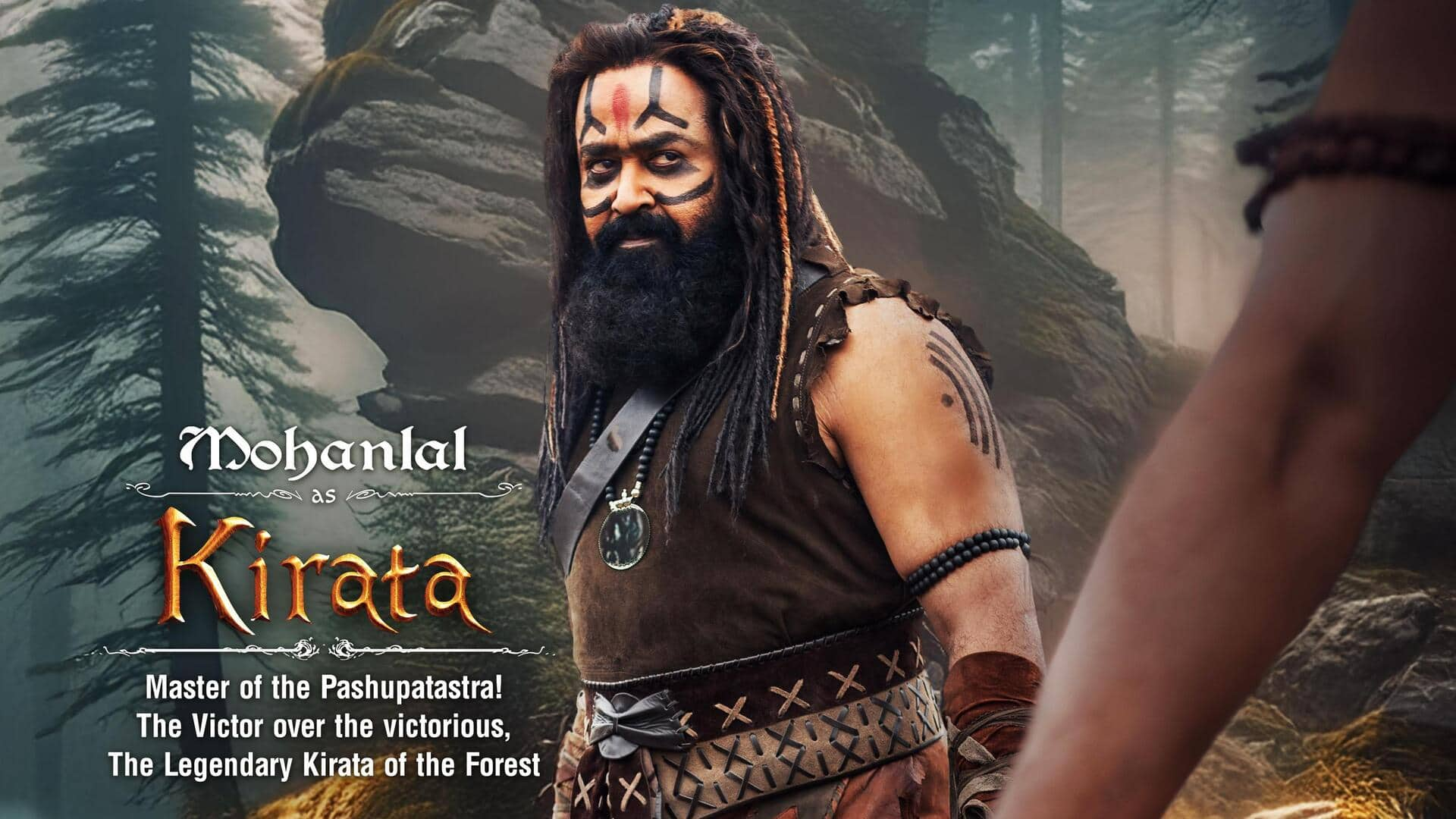 'Kannappa': Mohanlal is introduced as Kirata—a mythical warrior