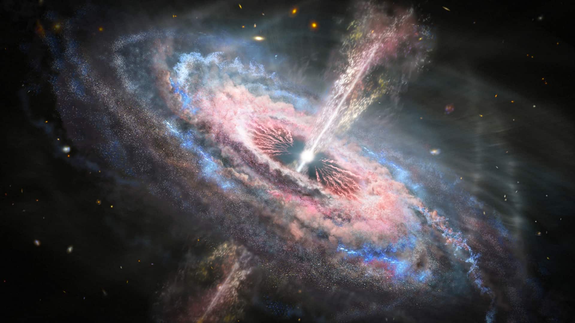 Unique ultra-luminous infrared galaxy found: What makes it special?