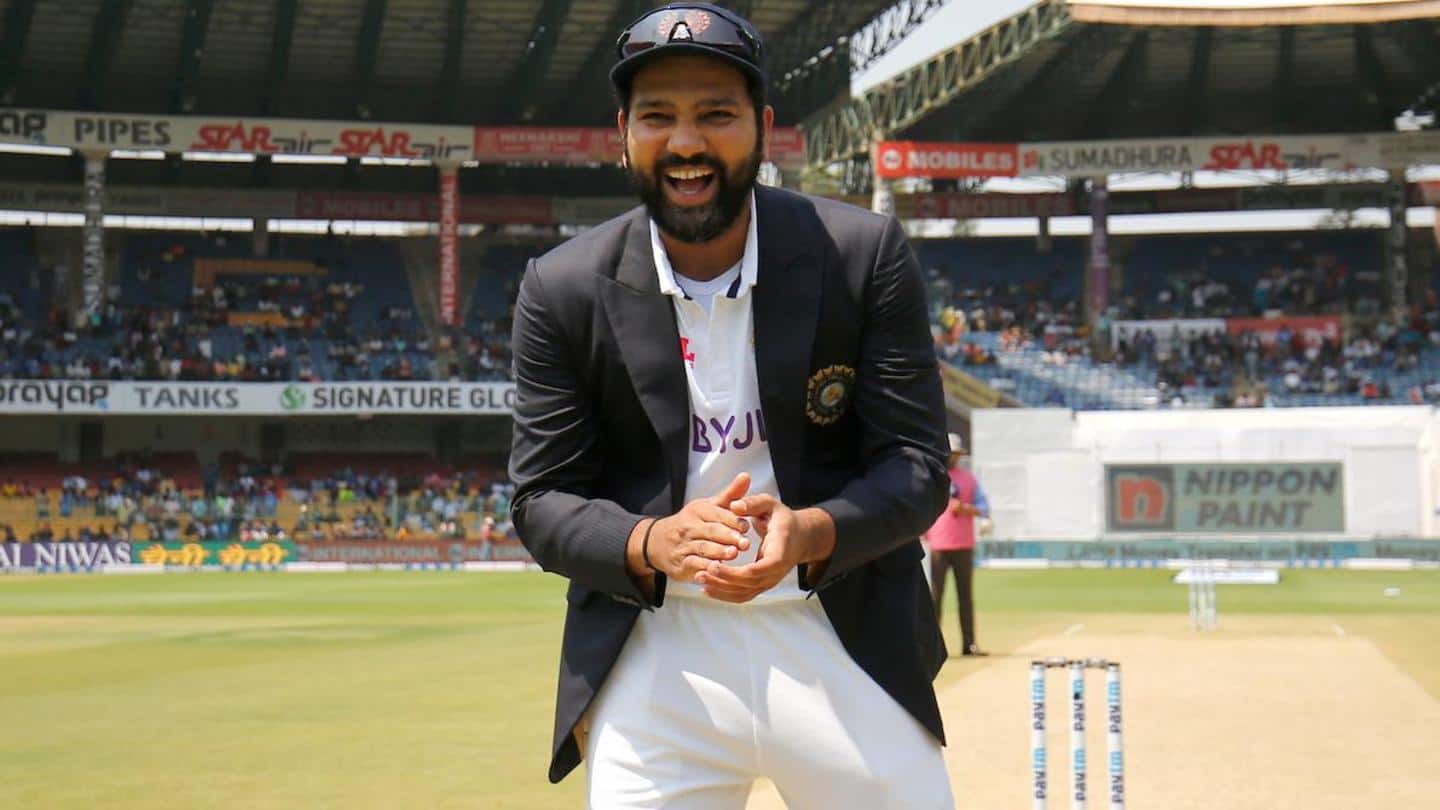 Rohit Sharma wins first Test series as captain: Key stats