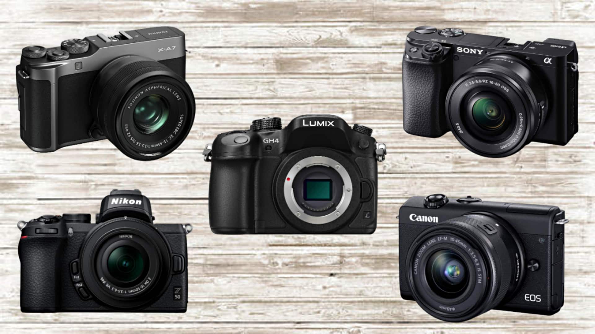 Top 5 mirrorless cameras available under Rs. 80,000