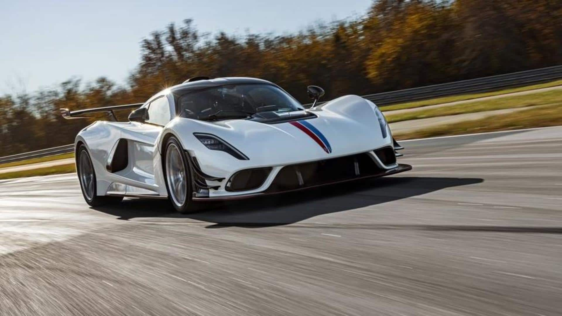 Hennessey Venom F5 Revolution hypercar debuts with 1,817hp V8 engine