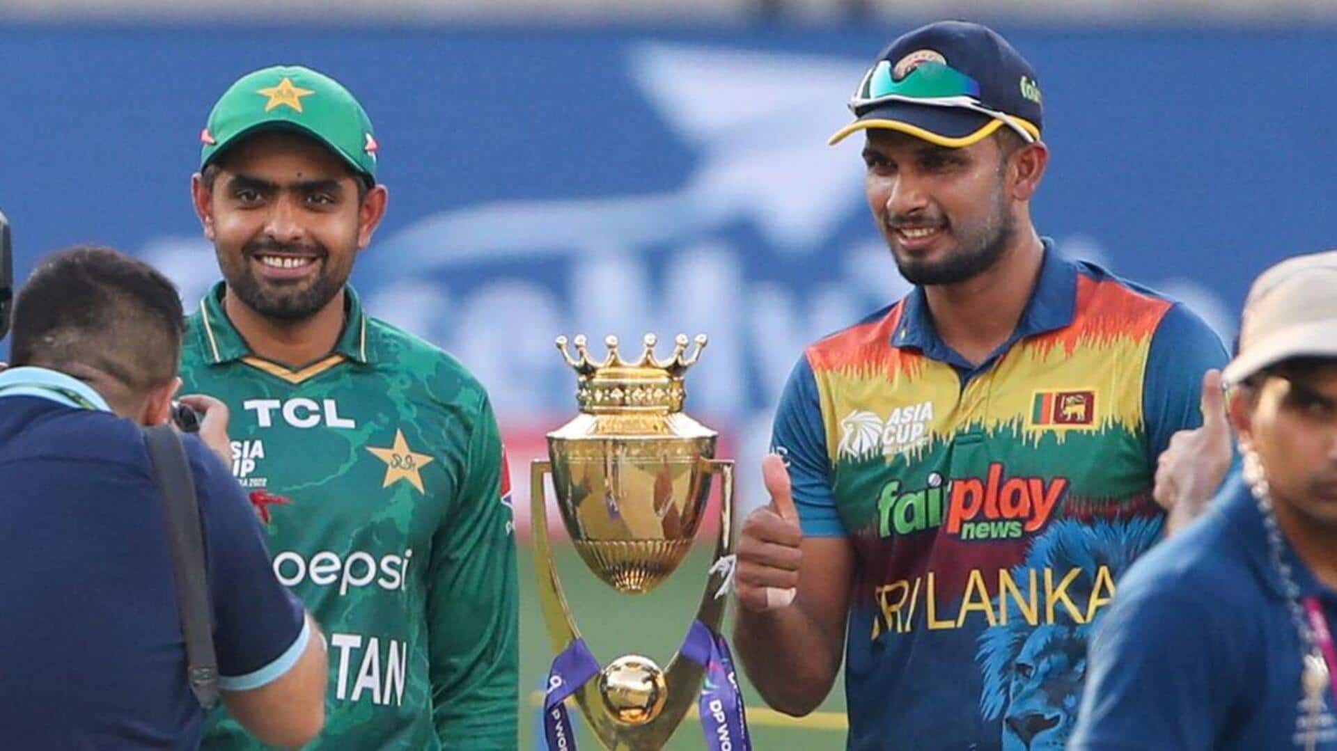 Asia Cup: Pakistan, Sri Lanka to clash in virtual semi-final 