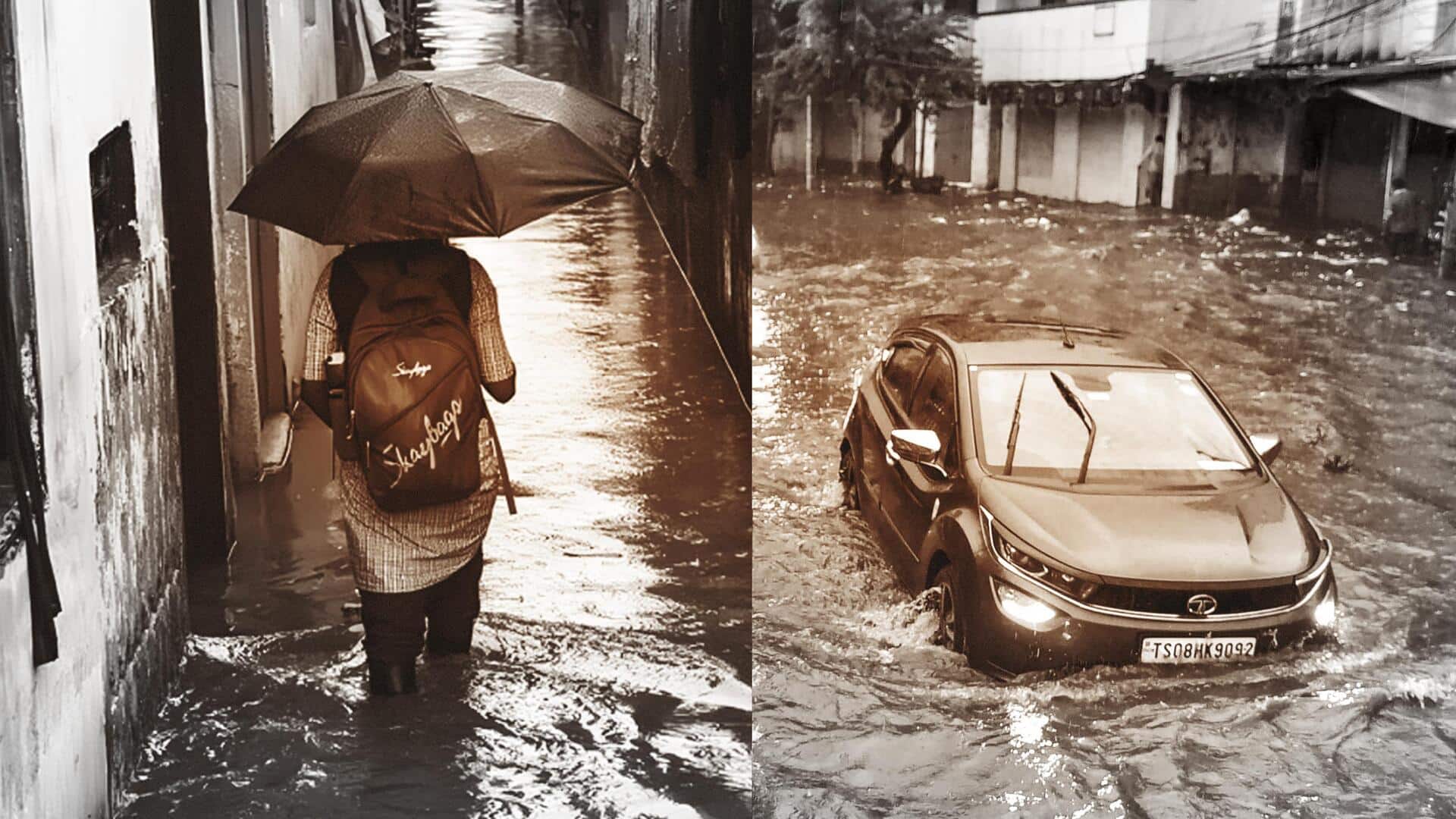 Kerala: Flood-like situation in Thiruvananthapuram after heavy rains, schools shut