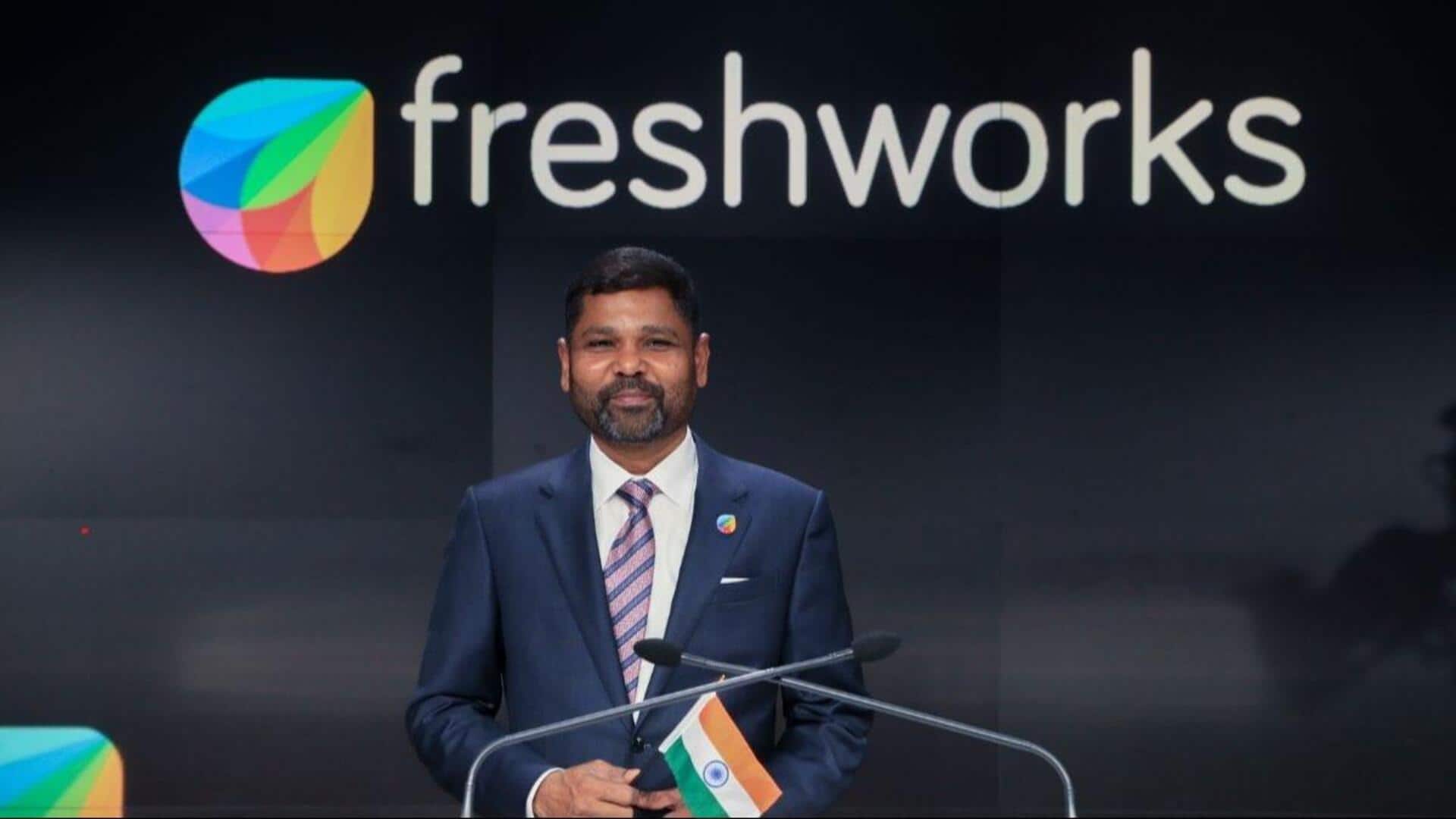 Freshworks CEO Girish Mathrubootham steps down, Dennis Woodside takes over