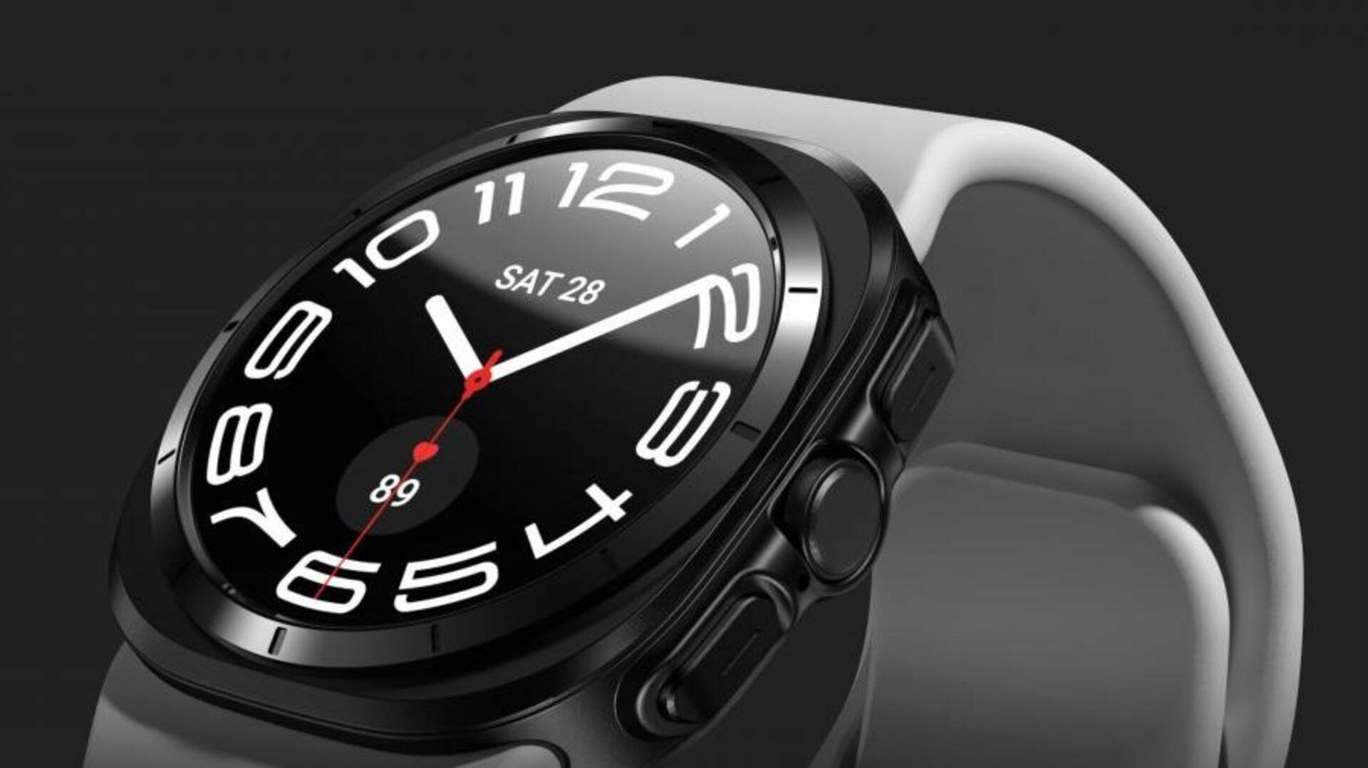 Samsung Galaxy Watch7 Ultra renders reveal design upgrades, new features