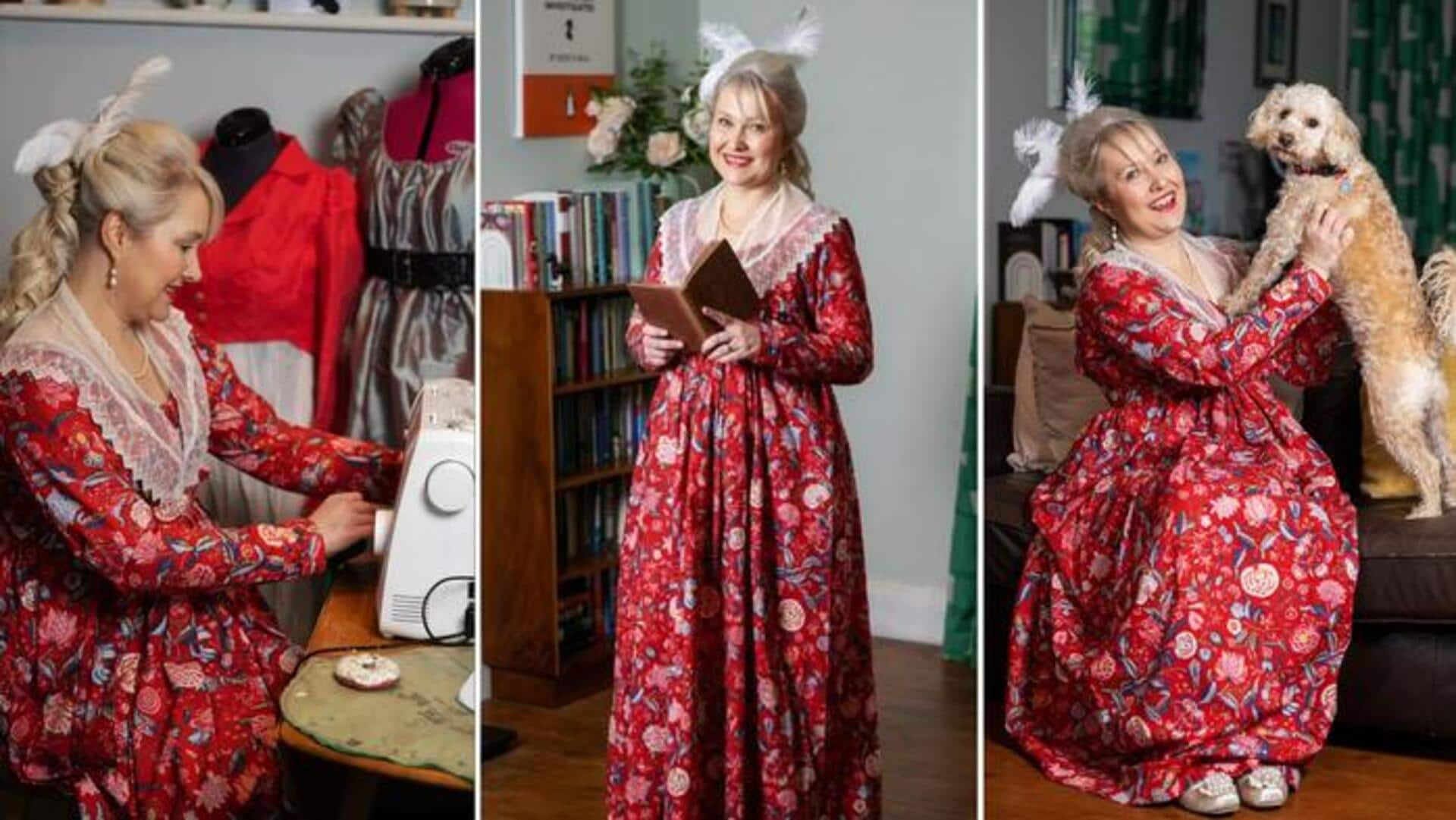 Meet the woman who is living like Jane Austen today