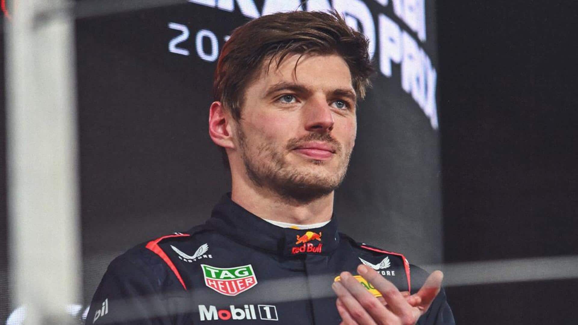 Max Verstappen proud despite narrowly missing out on F1 title