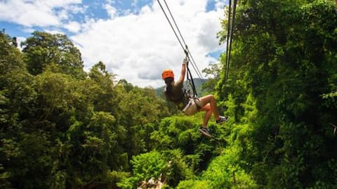 Ever tried zip-lining over rainforests? 