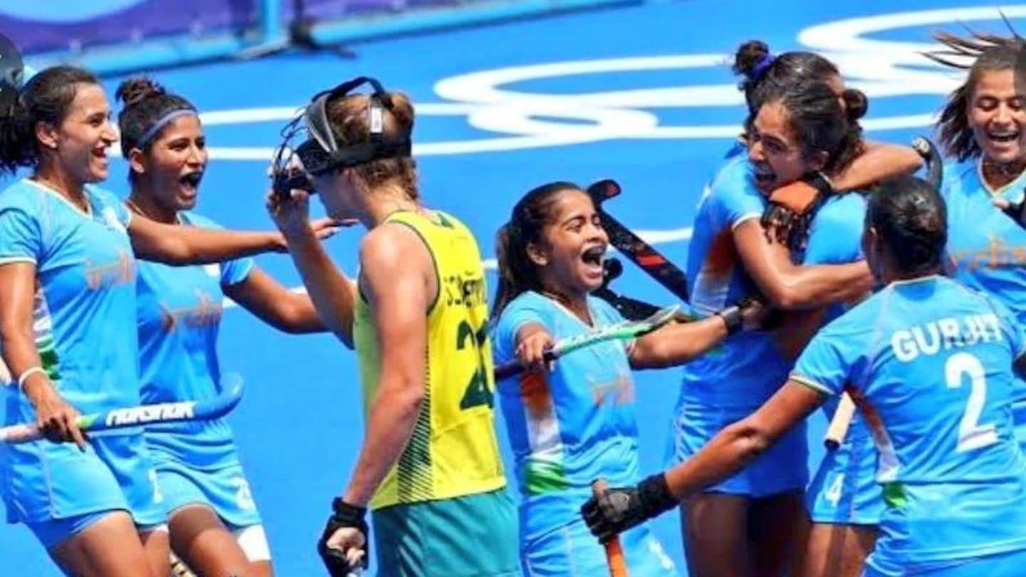 India had defeated Australia to reach the semis India had defeated Australia to reach the semis