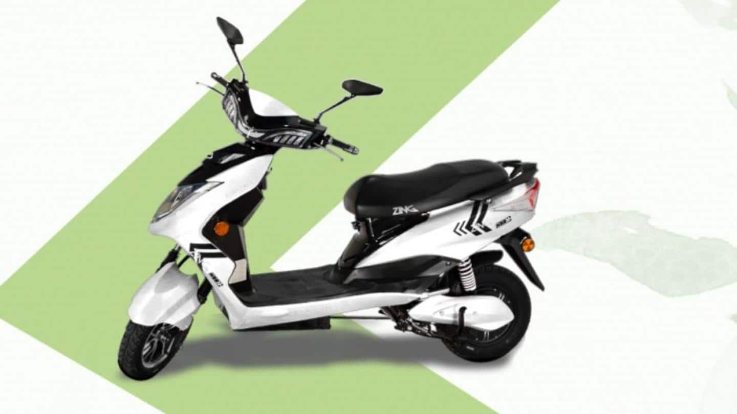 Green Zing electric scooter launched with 125km range